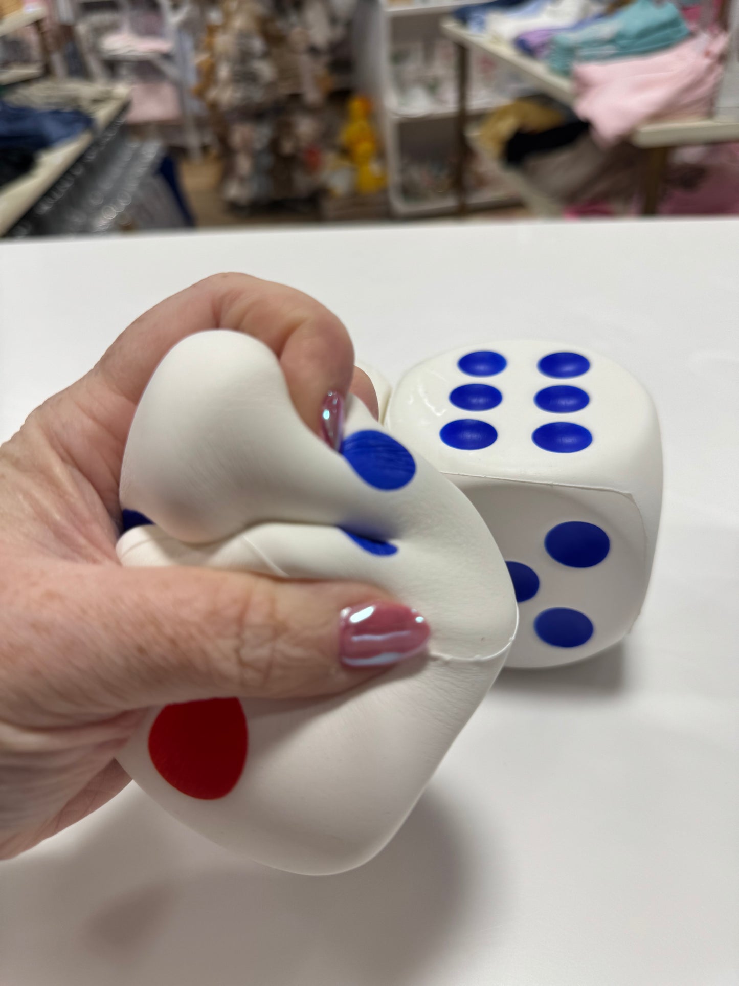 Slow Rising Dice Stress Relief Toy