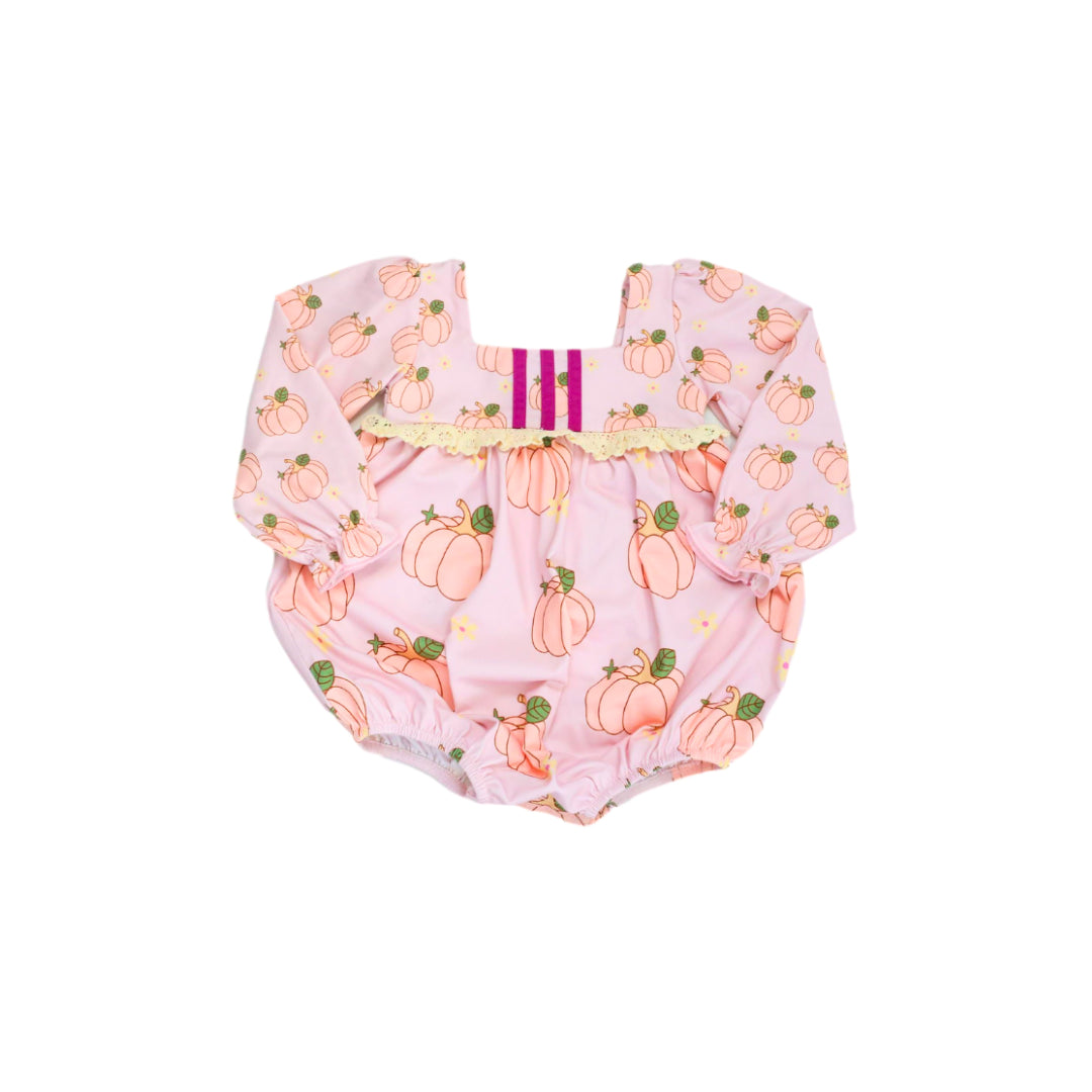 Be Girl Playsuit Bubble Retro Pumpkin
