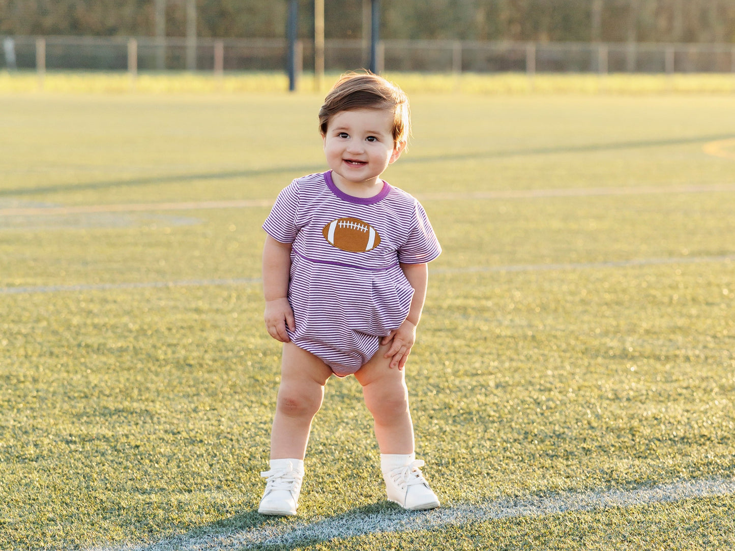 Trotter Street Kids Football Bubble - Purple