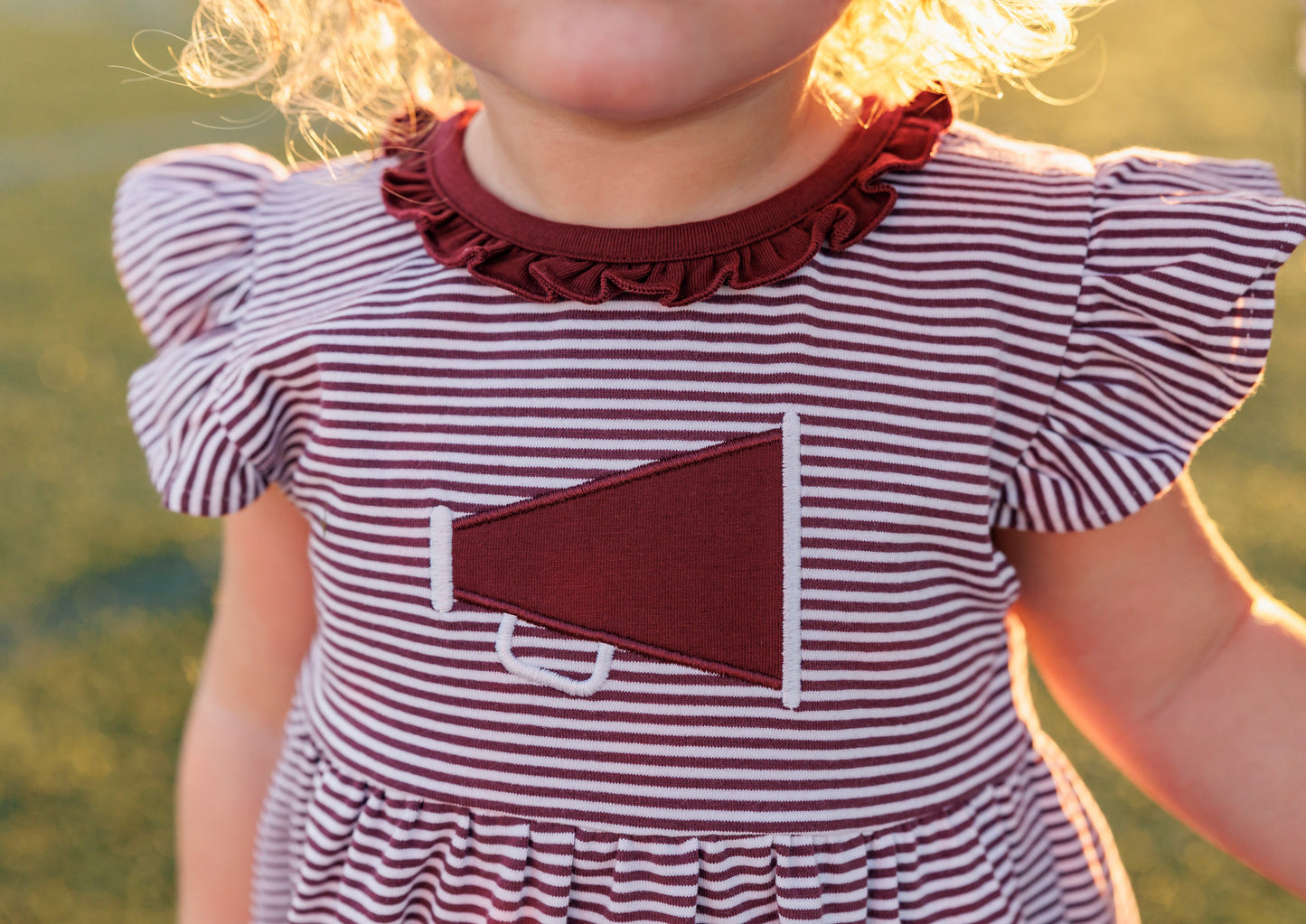Trotter Street Kids Megaphone Bubble - Maroon