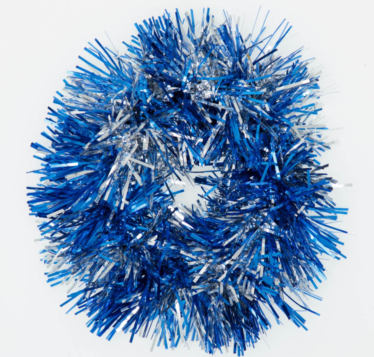 Royal Tinsel Scrunchie