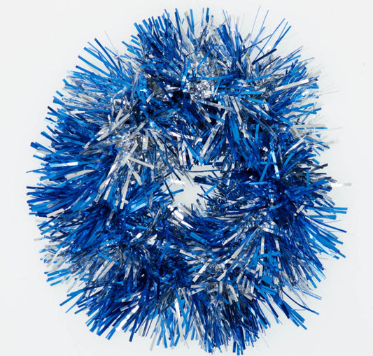 Royal Tinsel Scrunchie