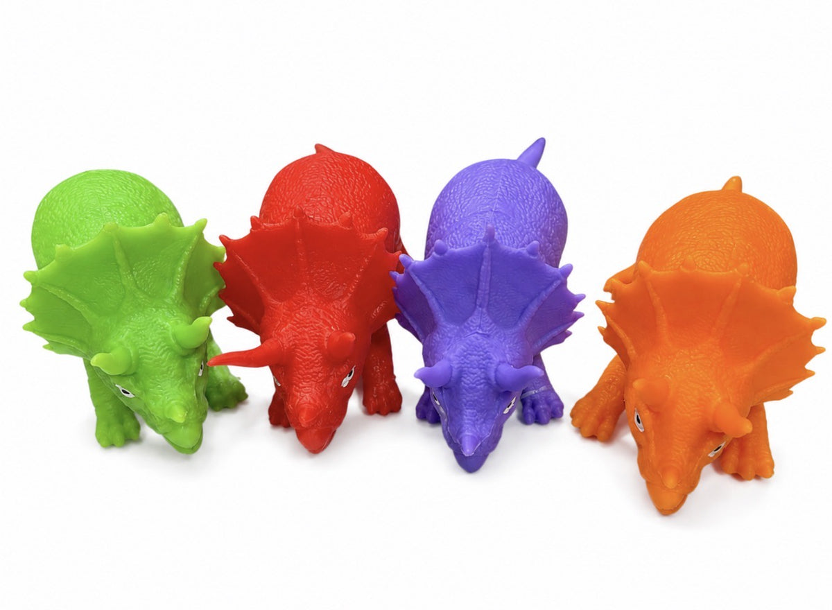 Stretchi Dinosaurs -  Lg Triceratops