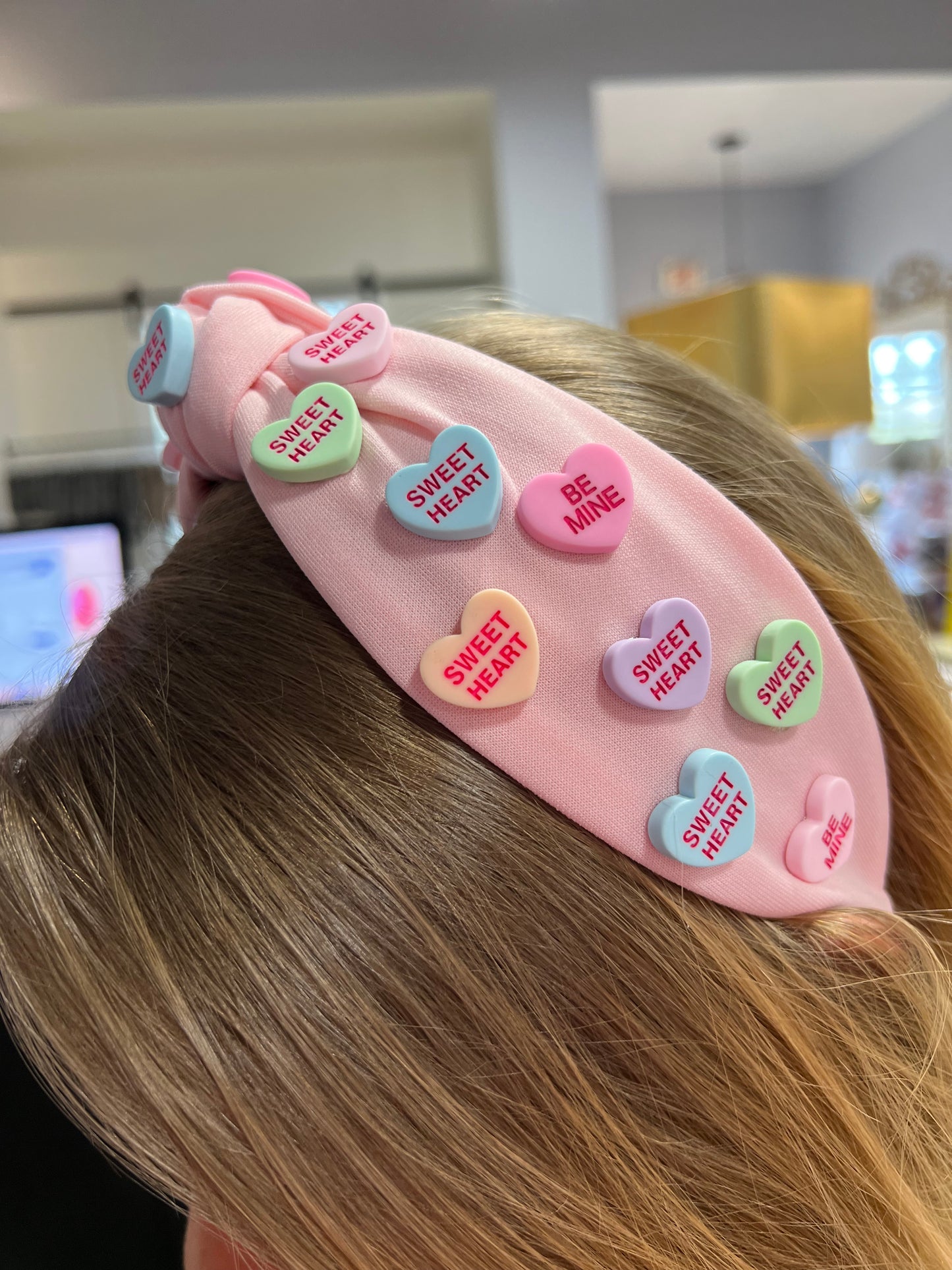 Valentine Conversation Heart Headband