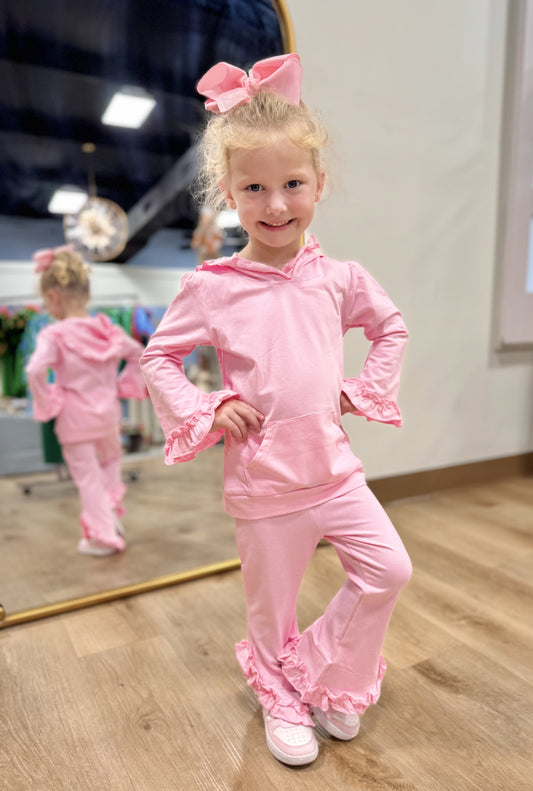 Jumping Jolly Pink Ruffle Set