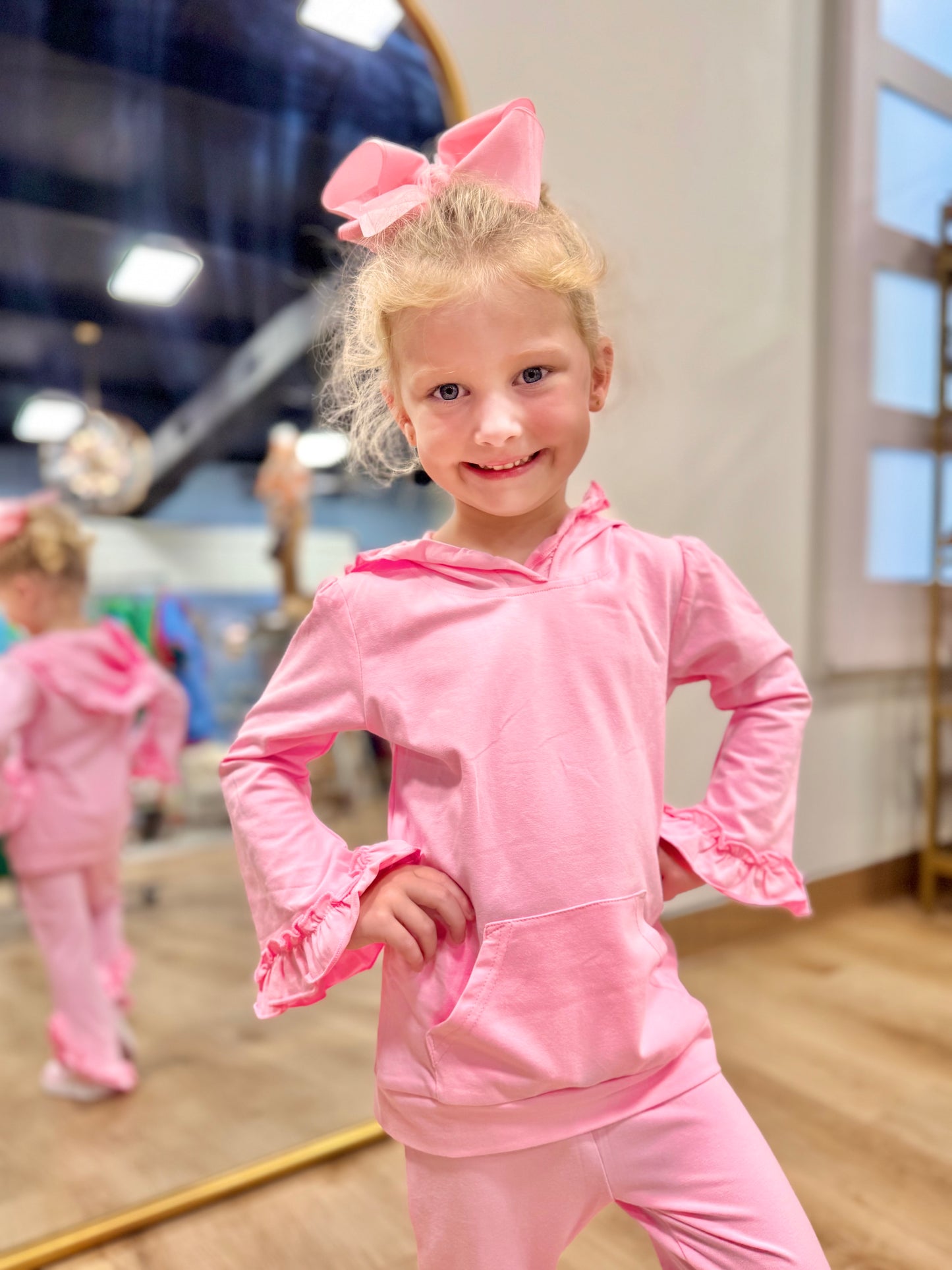Jumping Jolly Pink Ruffle Set