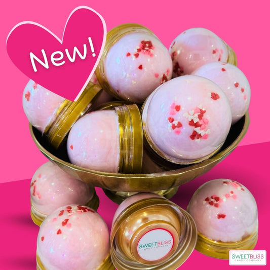Sweet Bliss Valentine Cotton Candy Cocoa Bomb