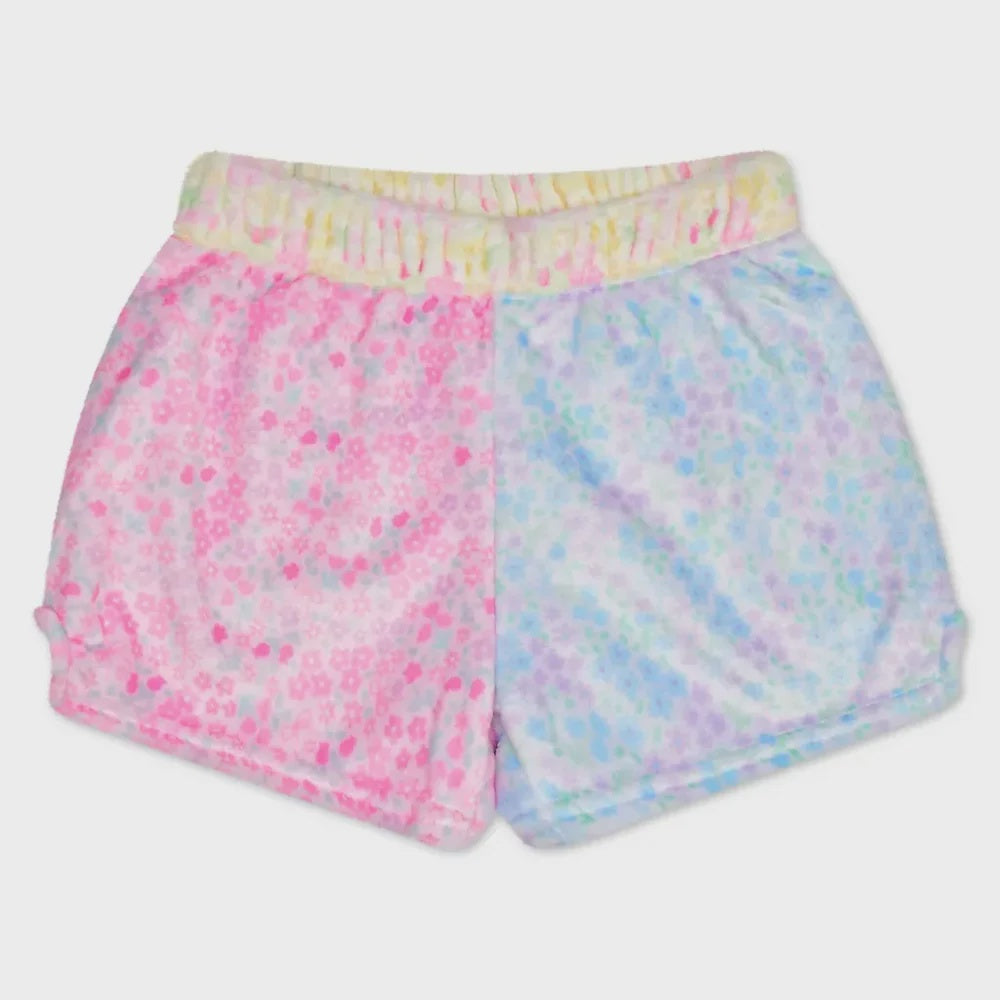 Iscream Ditsy Patchwork Plush Shorts