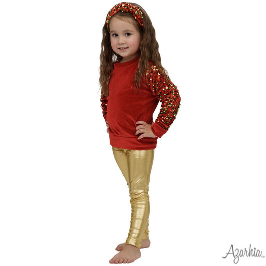 Gold Shimmer Legging