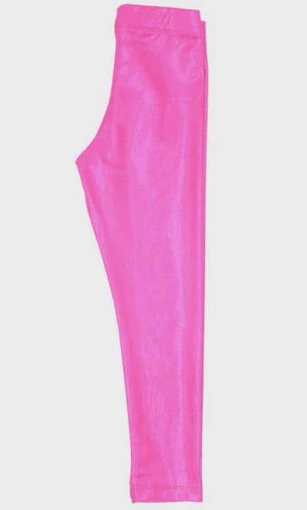 Azarhia Shimmer Leggings - Hot Pink
