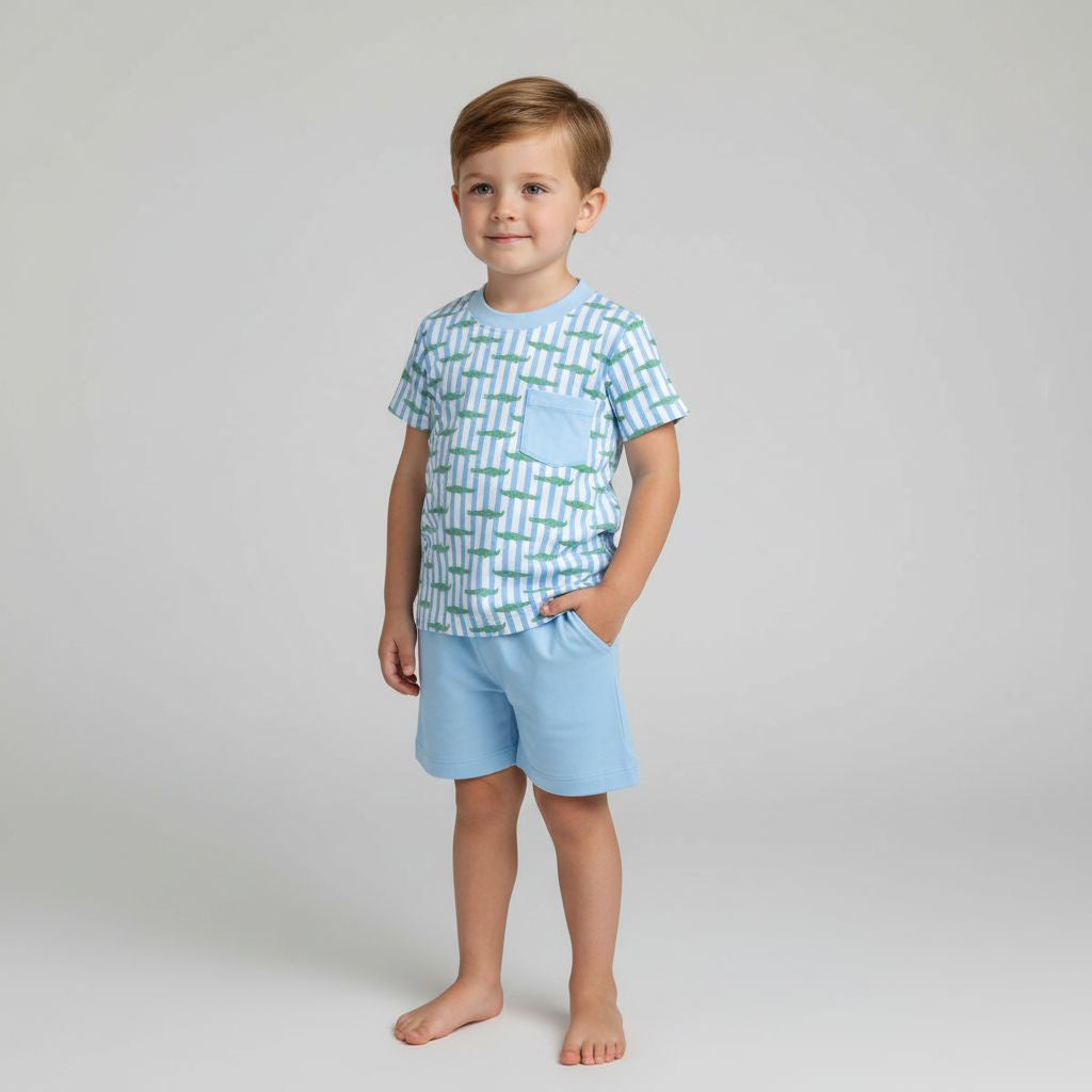 Baby Loren Bayou Kids Short Set - Boys