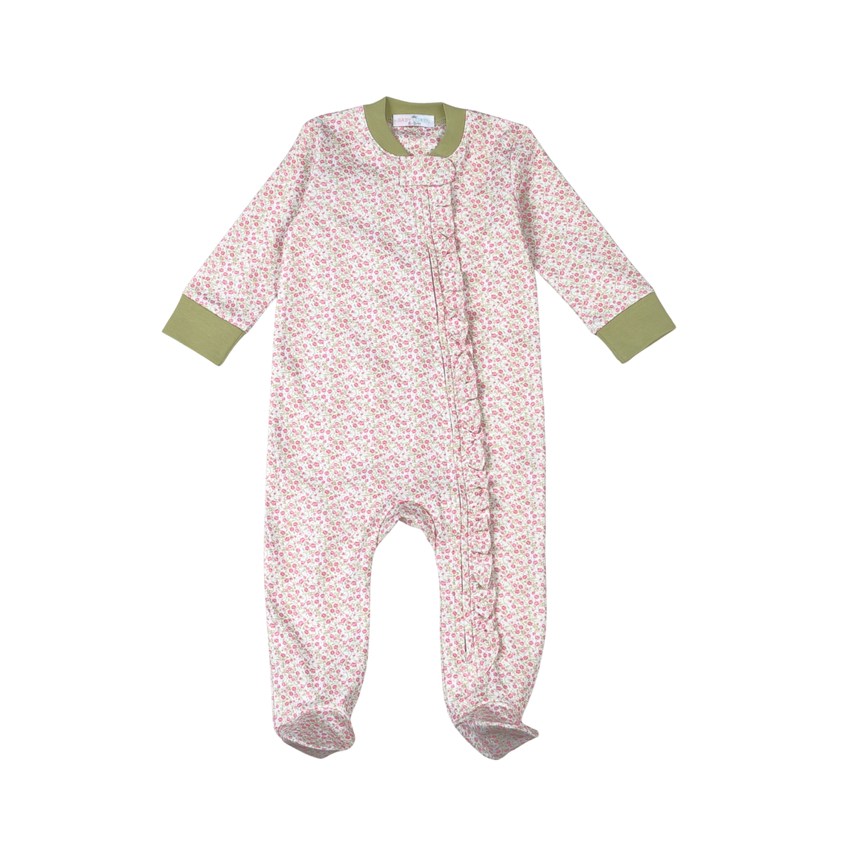Baby Loren Melody Pima Zipper Footie