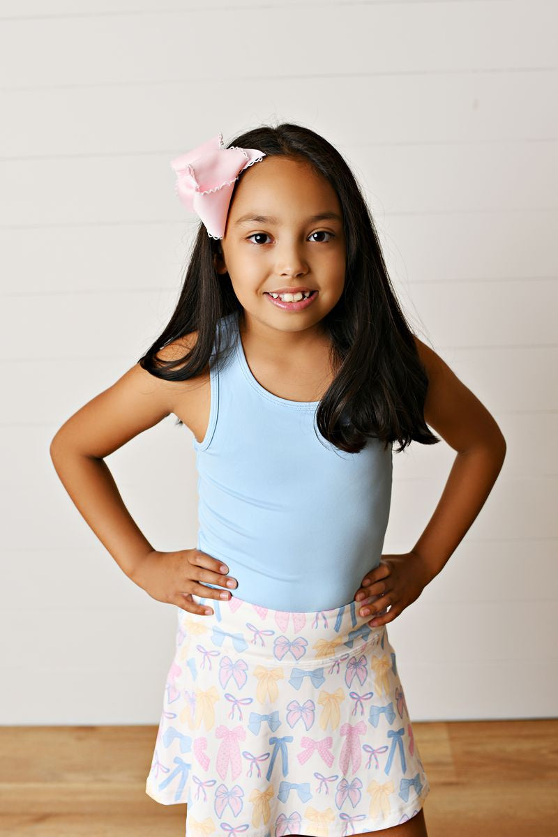 Swoon Baby Spring Bows Tennis Skirt