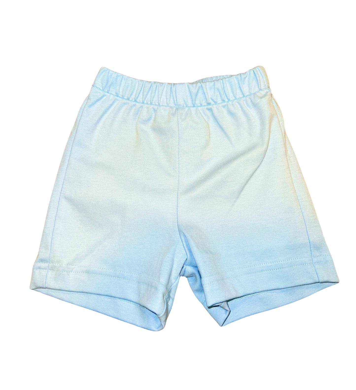 Light Blue Knit Boy's Short