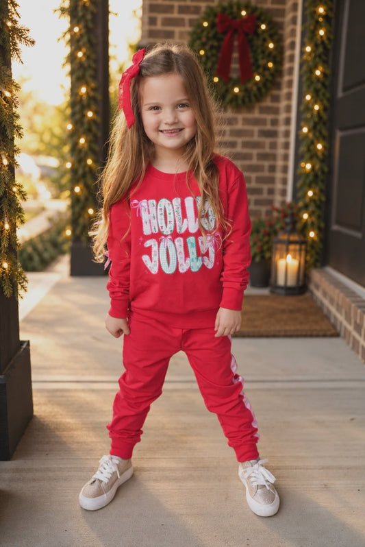 Be Girl Holly Jolly Pant Set