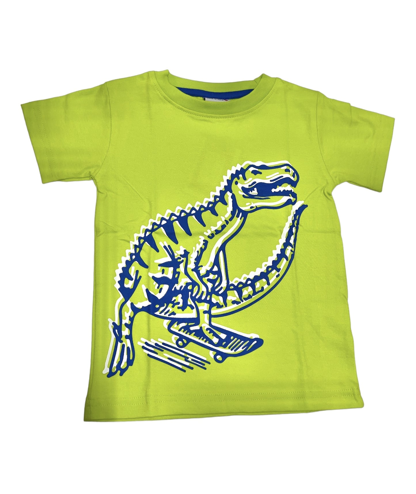 Lime Dino Skate Tee