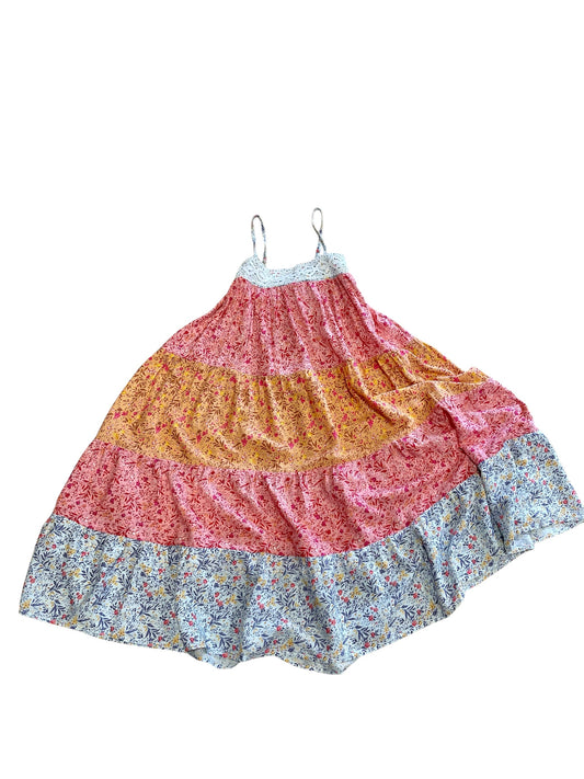 Bela & Nuni Dress Long Mix 3 Leaves