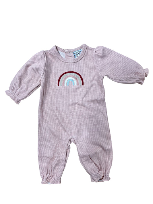 Three Sisters Rainbow Girls Romper