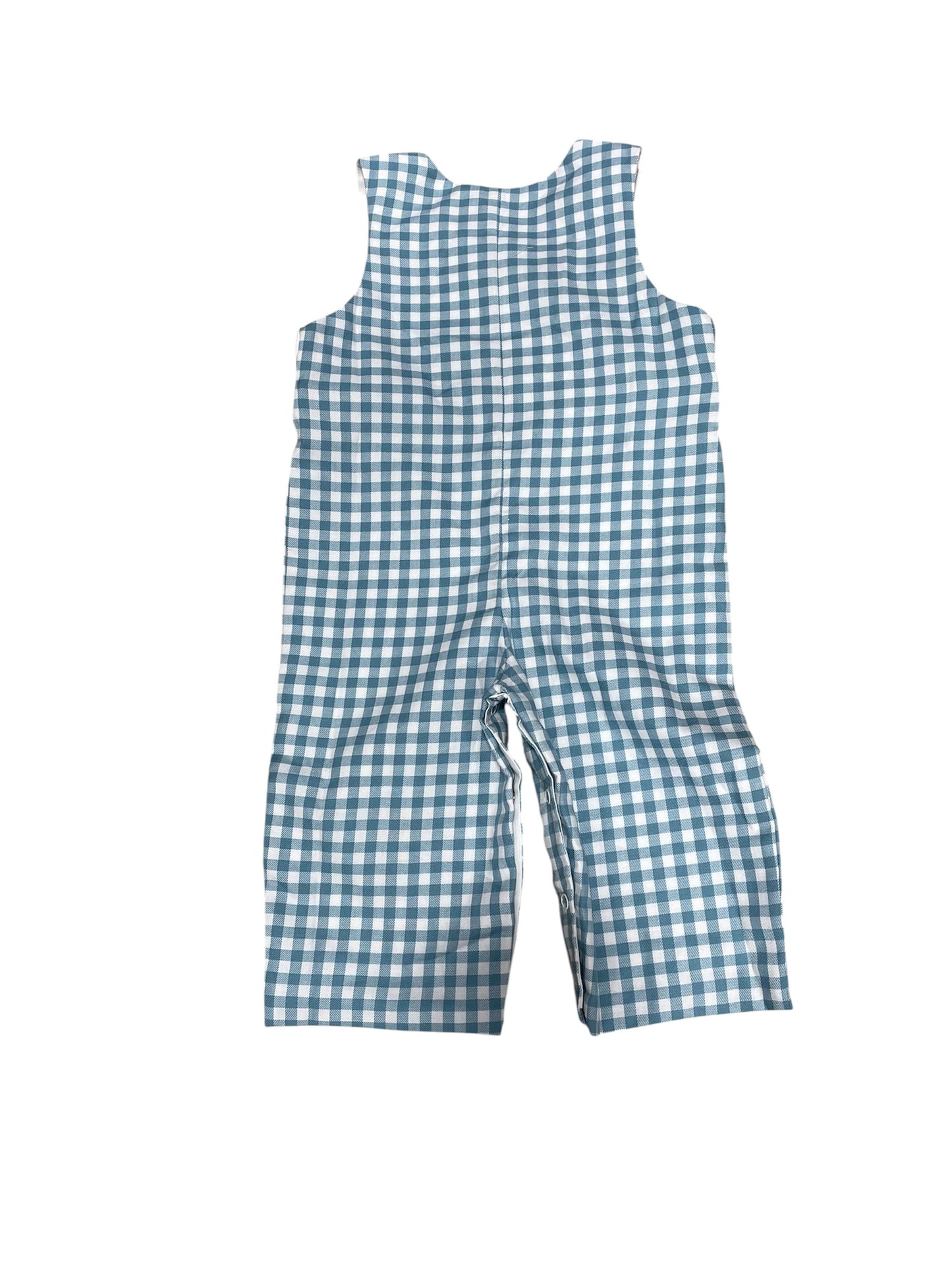 Delaney Boys Teal Smocked Mallard JonJon