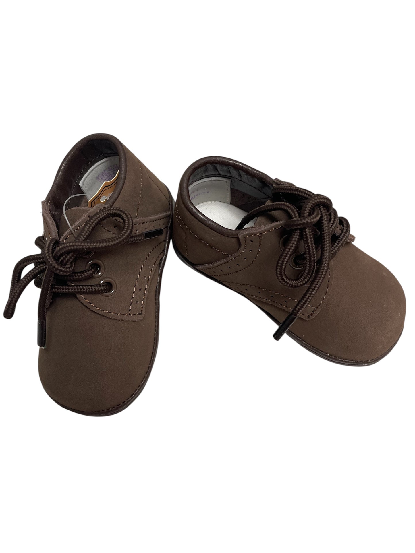 James NUBUCK BROWN Hi Top Boot