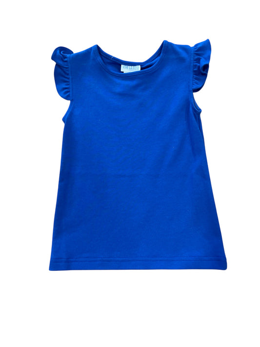 Royal Knit Angel Sleeve Girl Top