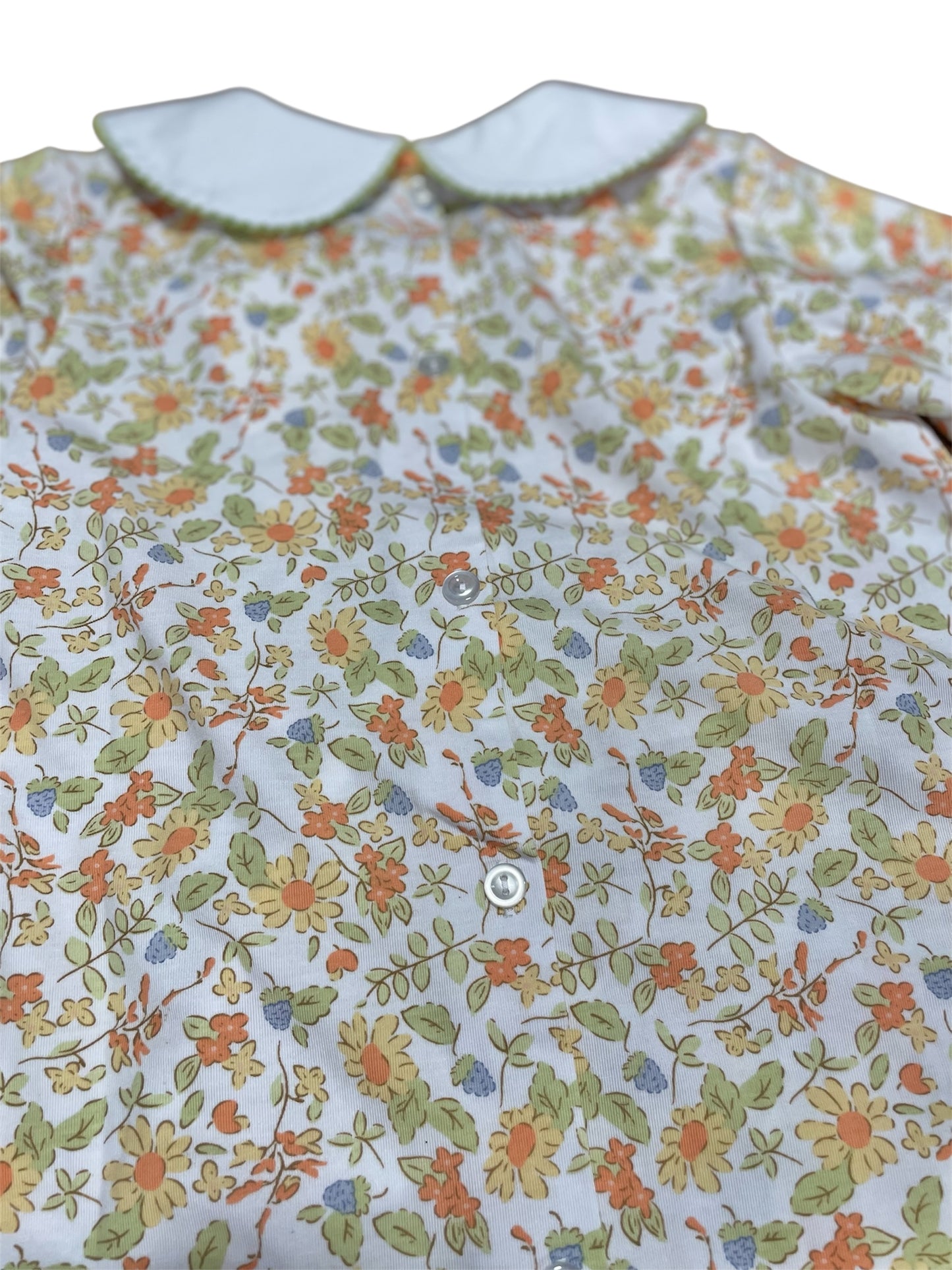 Whimsy Bay Kids Fields of Fall Lillian Pleat Dress