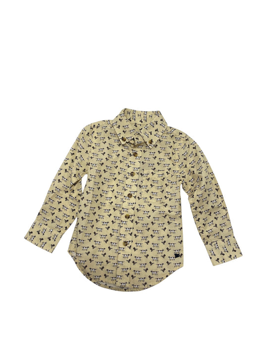 Pedal Dog Print Shirt