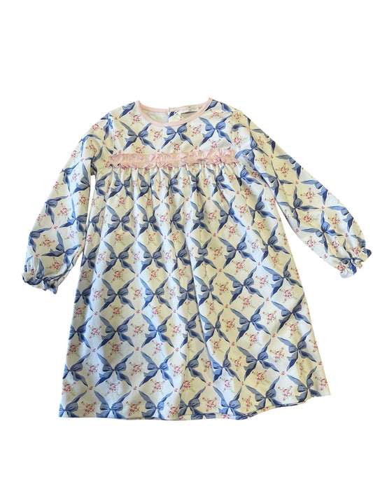 Baby Loren Pretty In Bows Pima Play Dress