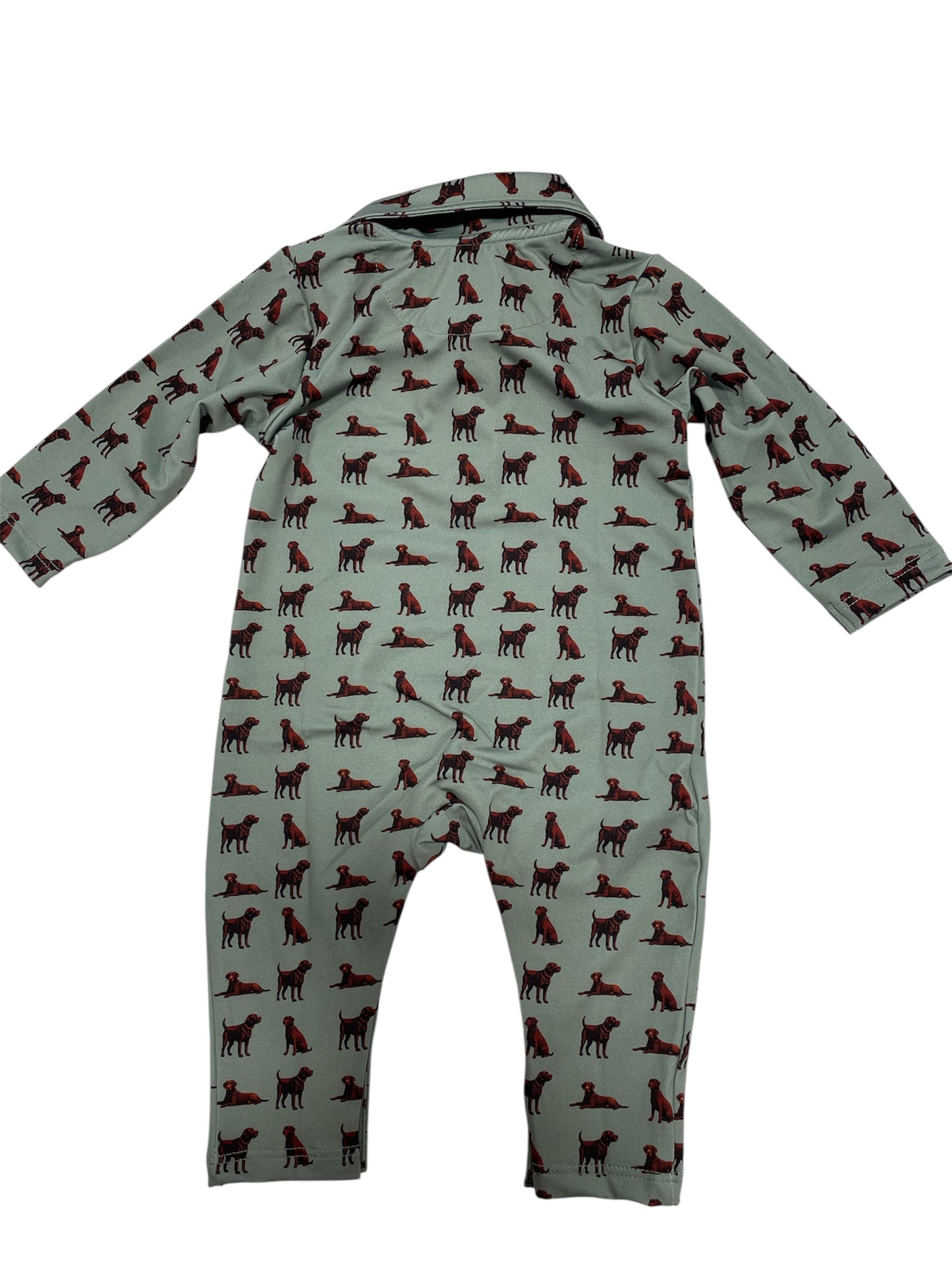 Coolybri Banks Performance Dog Print Baby Romper