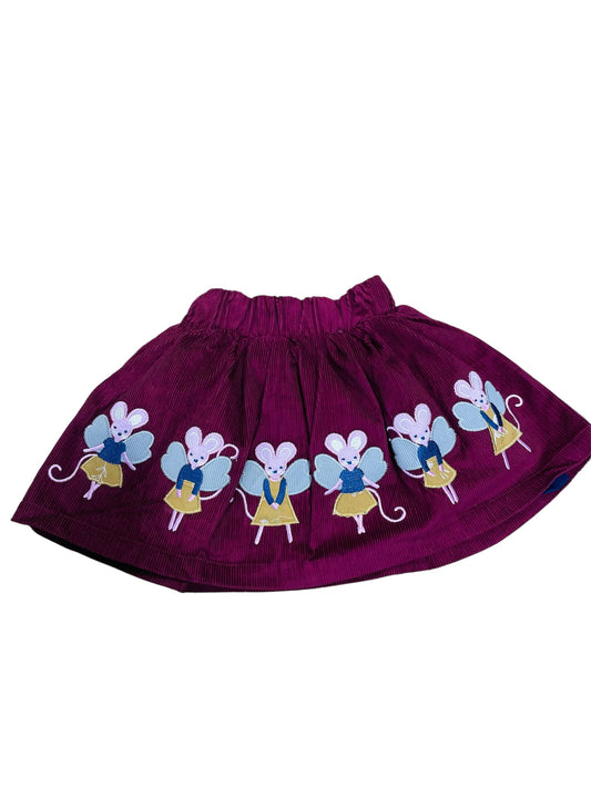 Lilly + Sid  Corduroy Fairy Mouse Skirt
