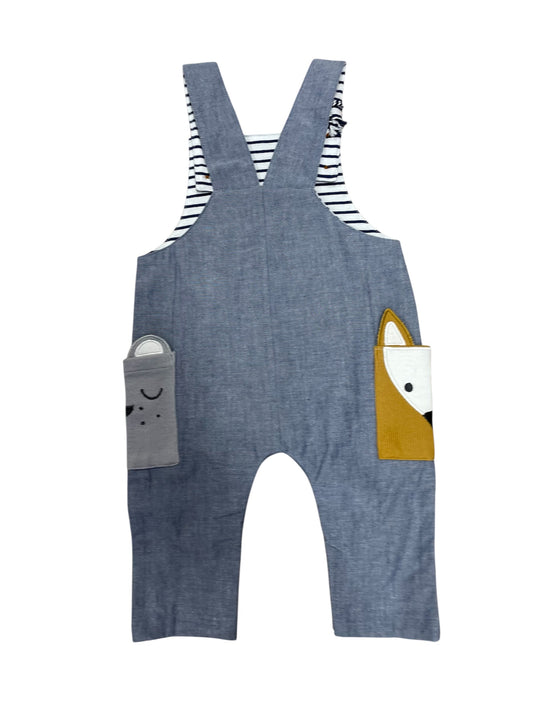 Lilly + Sid Chambray Overalls