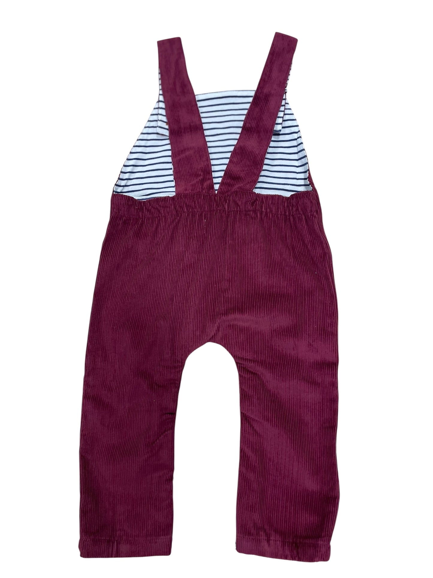 Lilly & Sid Burgundy Corduroy Jumper