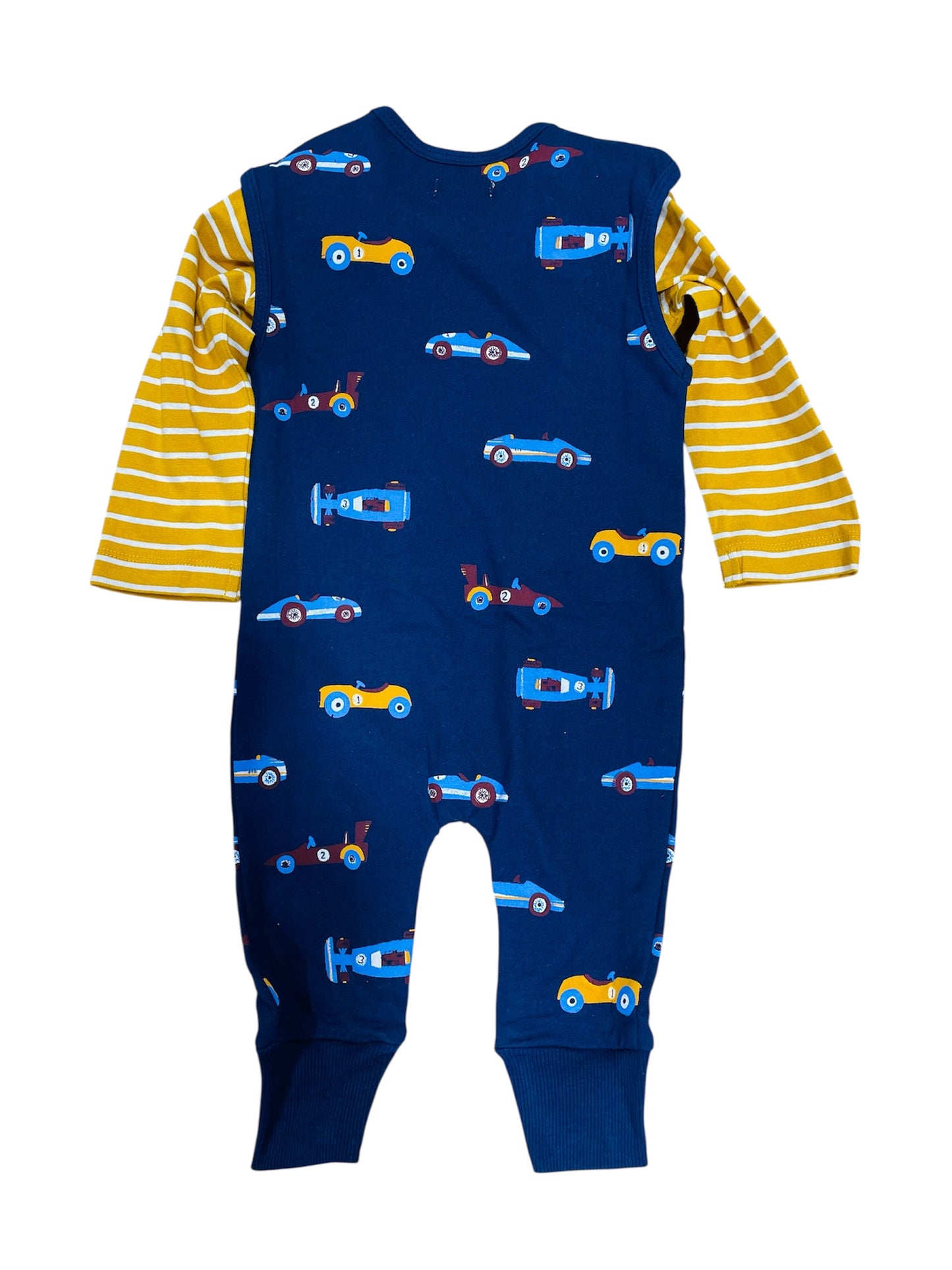 Lilly + Sid Race Car Jumper Set
