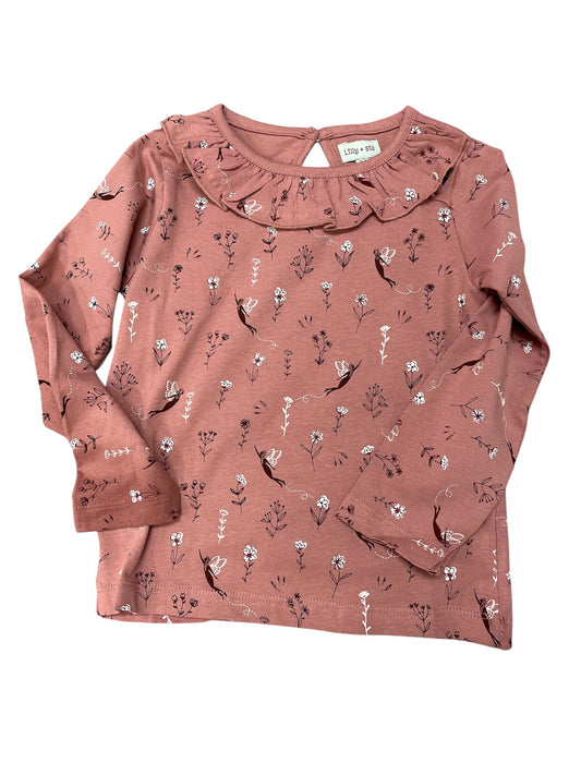 Lilly + Sid Rose L/S Flowers and Fairies Shirt