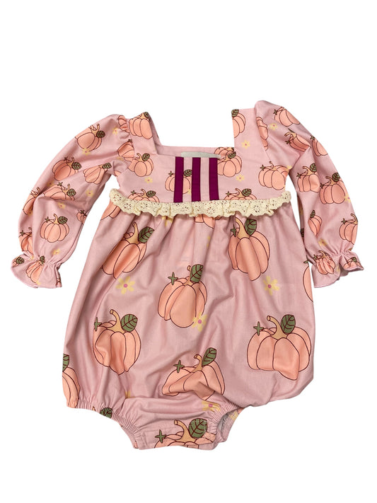 Be Girl Playsuit Bubble Retro Pumpkin