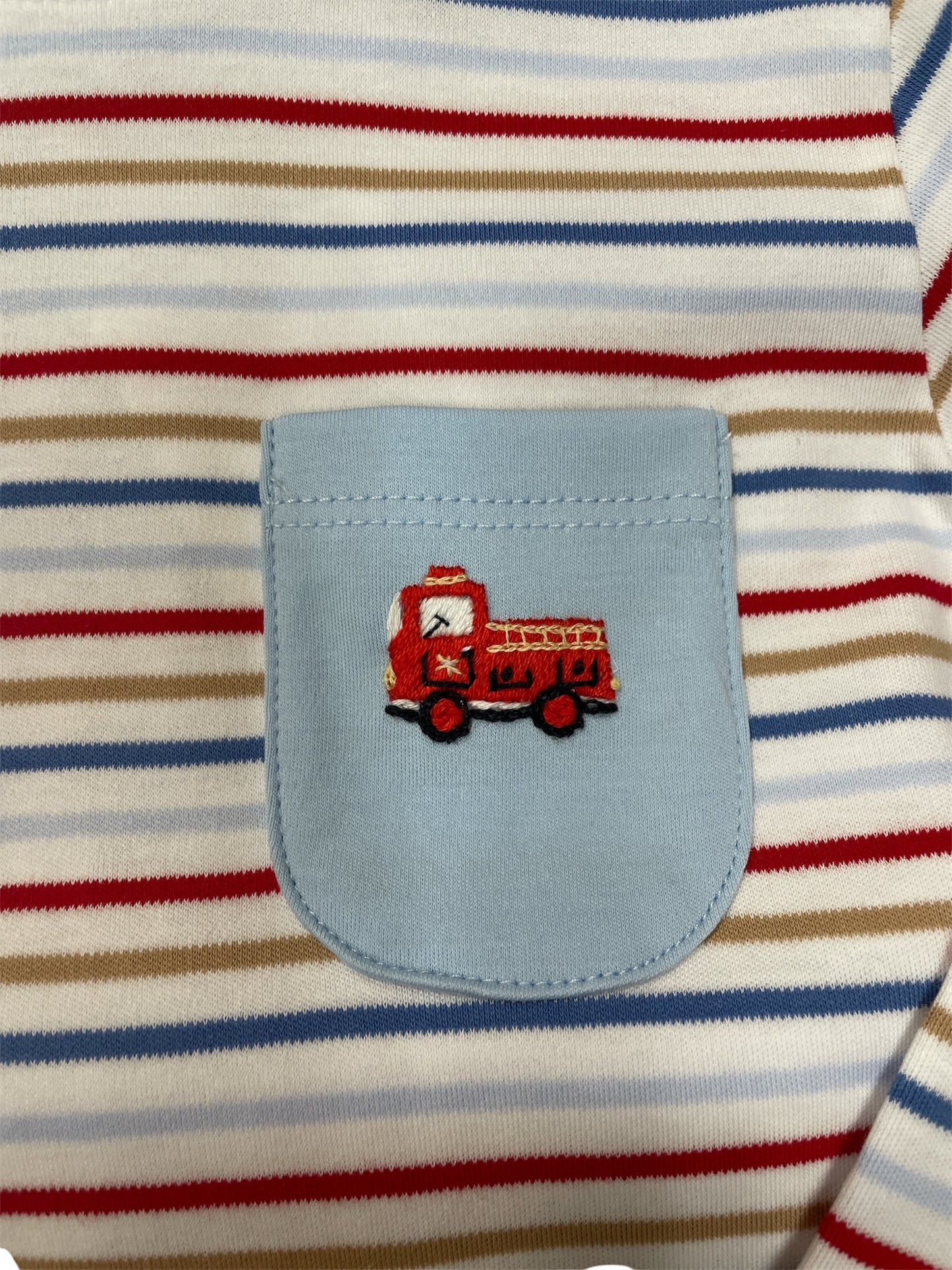 Squiggles Mini Fire Truck Pant Set