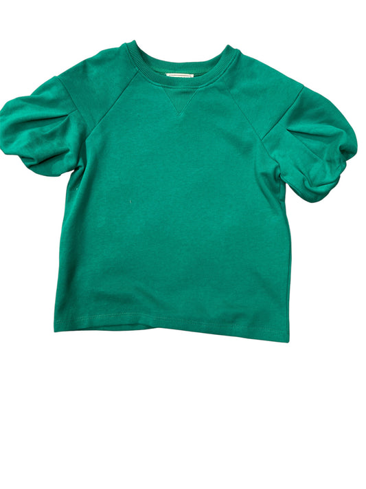 Hayden Girls Kelly Green Puff Sleeve Top