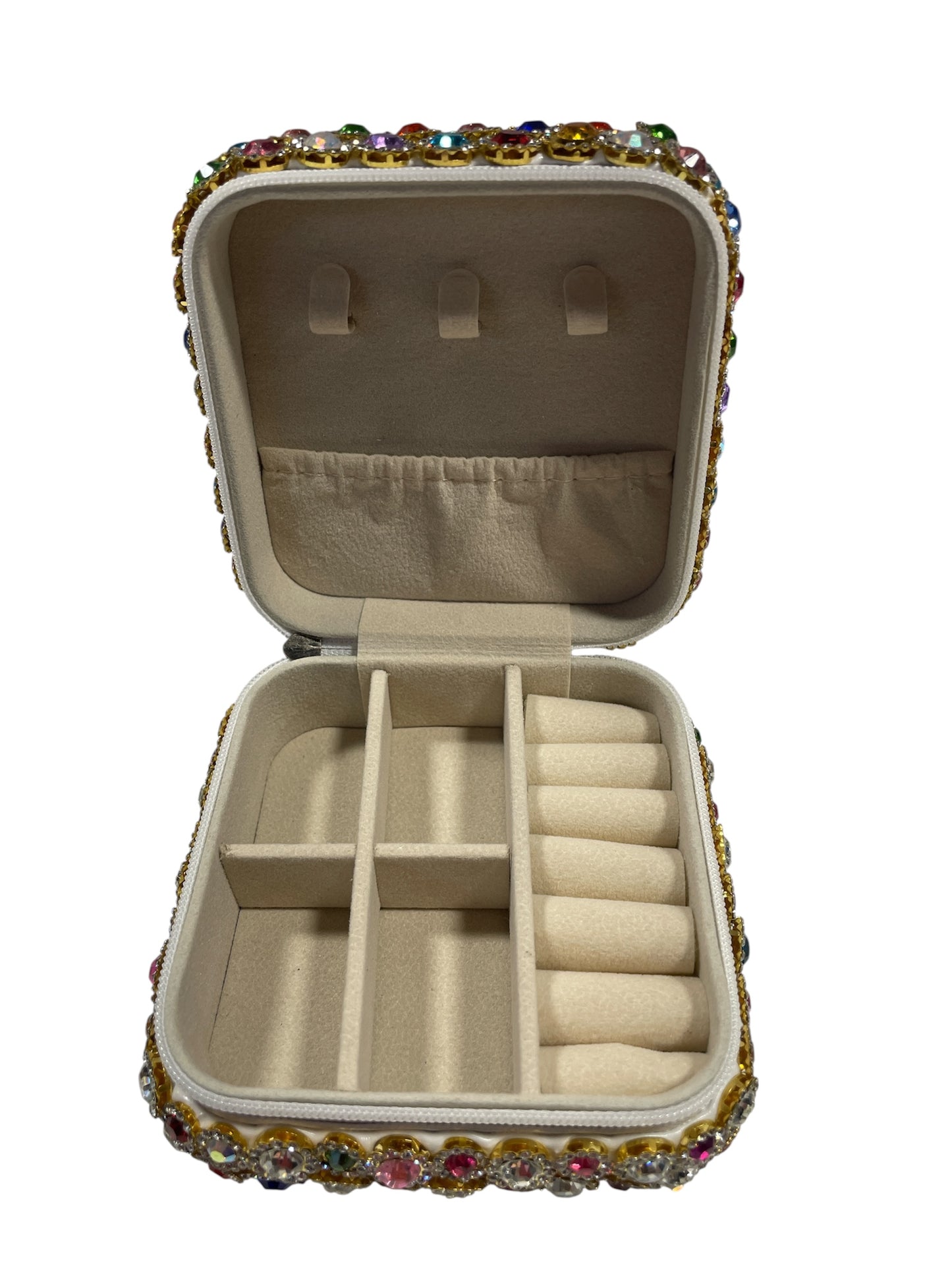 Bari Lynn Jeweled/Crystalized  Jewelry Box