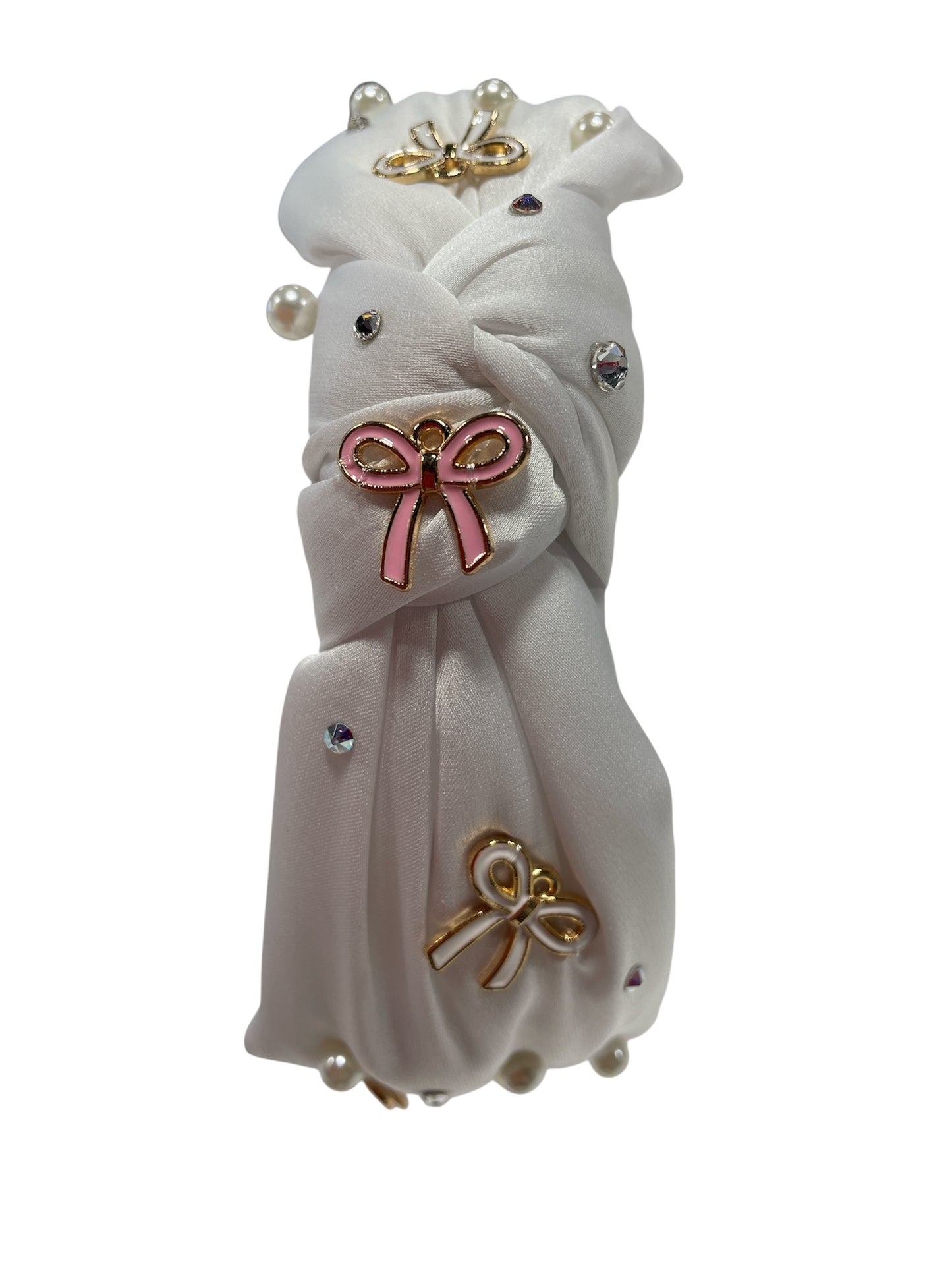 Bari Lynn Metal Bow Charms & Bows Knot Headband