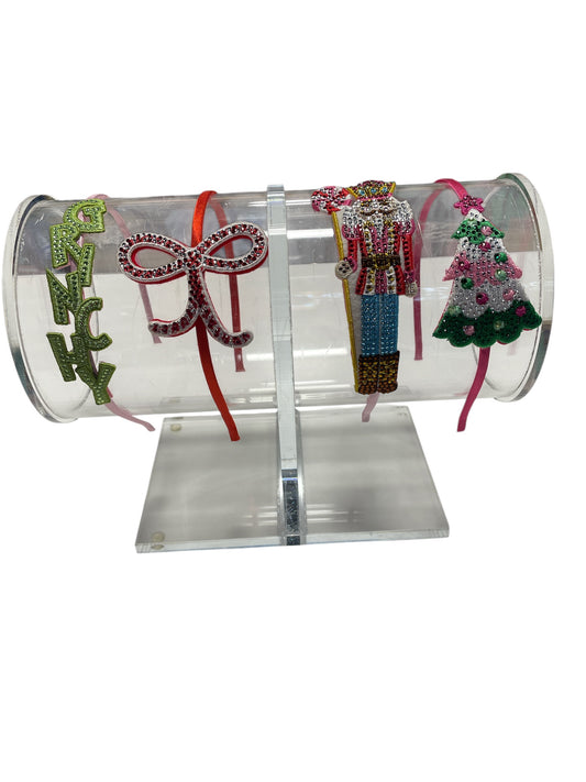 Azarhia Rhinestone Christmas Headbands