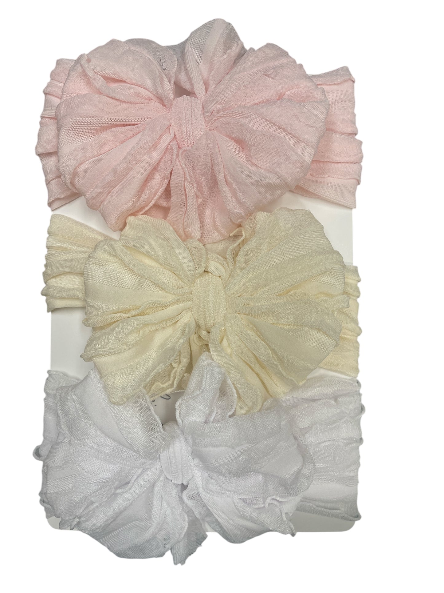 Ruffled Headband Boxed Set