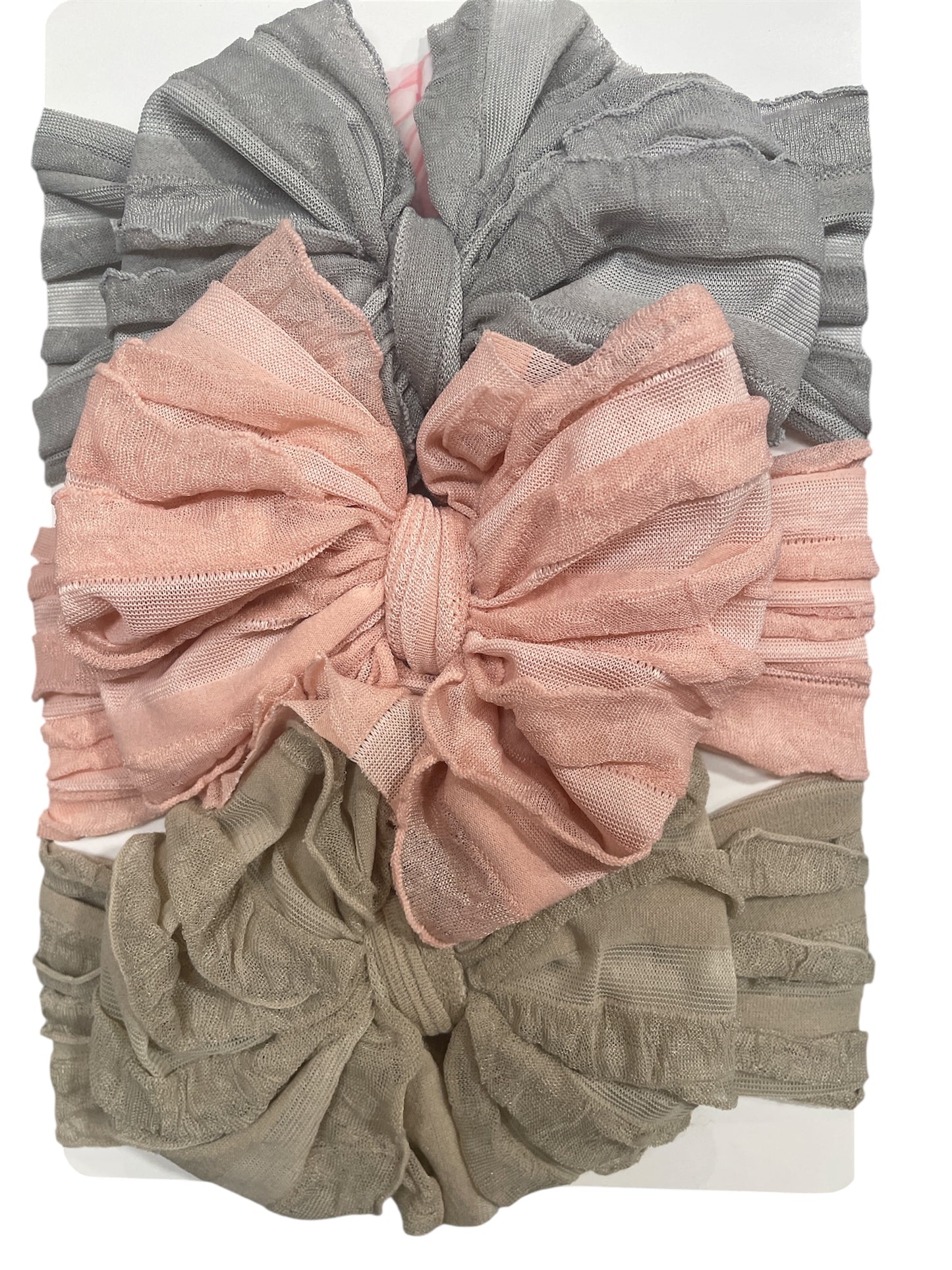 Ruffled Headband Boxed Set