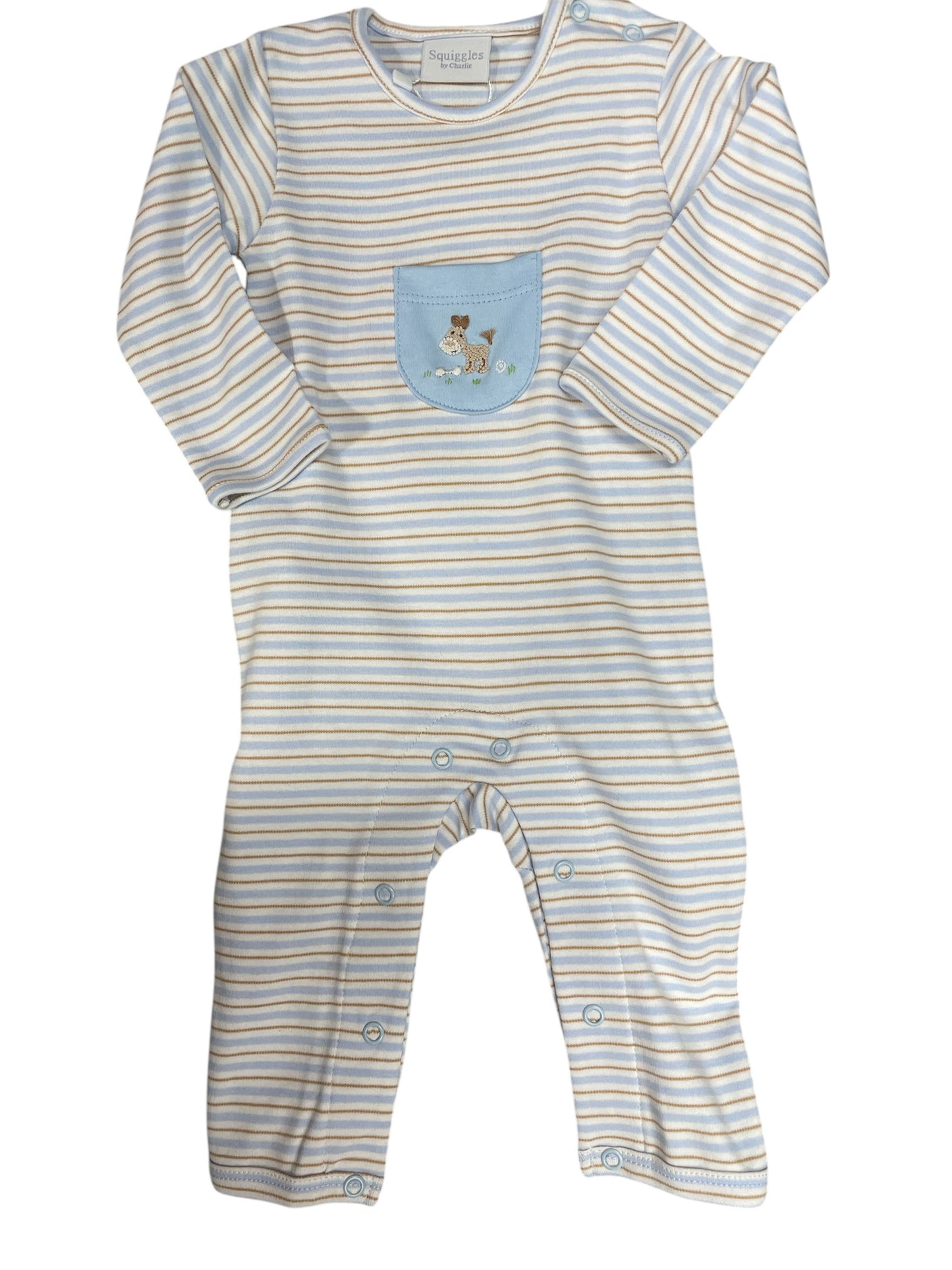 Squiggles Dog with Bone Romper