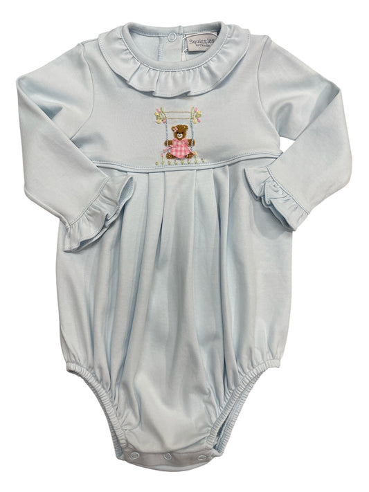 Squiggles Swinging Bear Ruffled Bubble