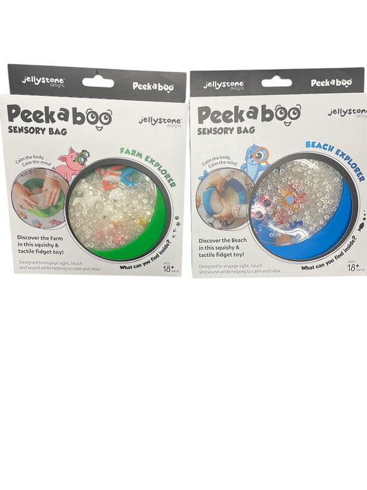 Jellystone Peek a boo Sensory Bag