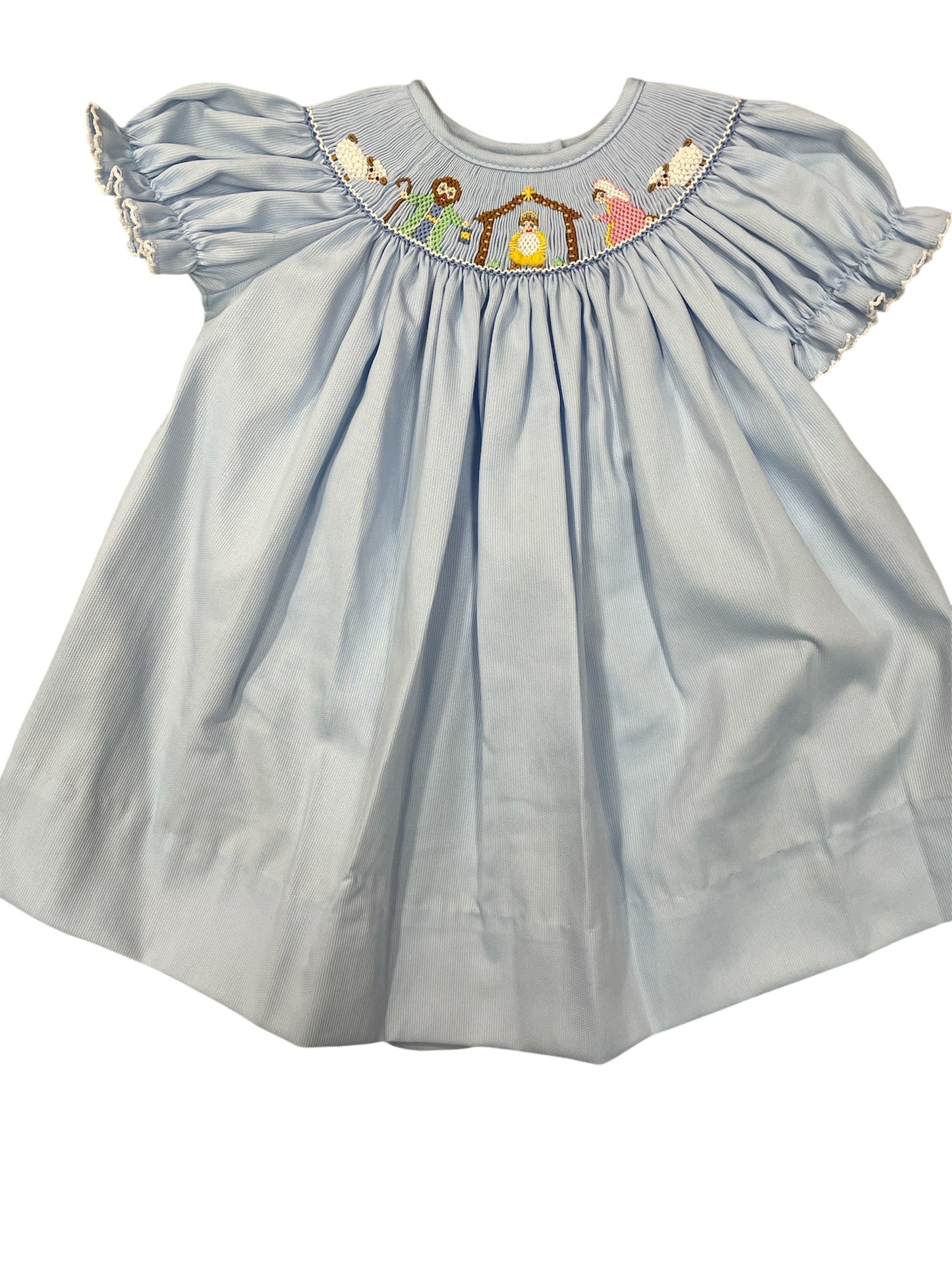 Petit Bebe Nativity Girls Bishop Dress