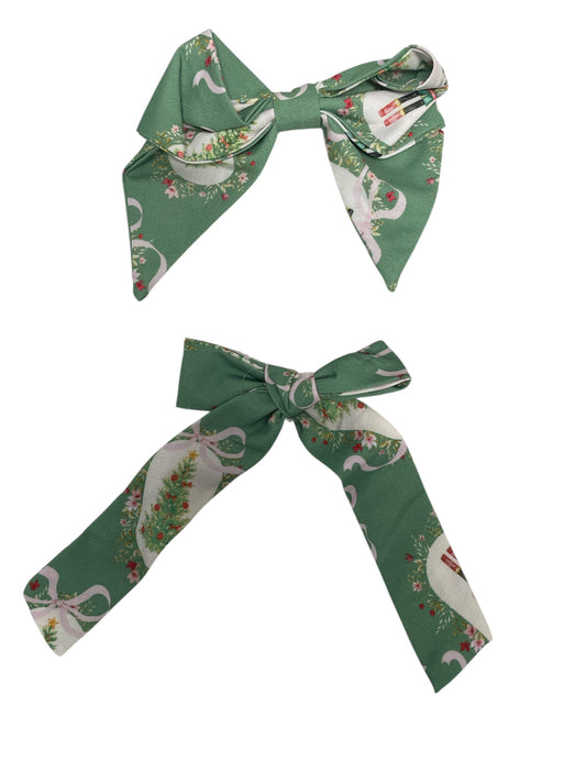 Be Girl Green Ballet Bow