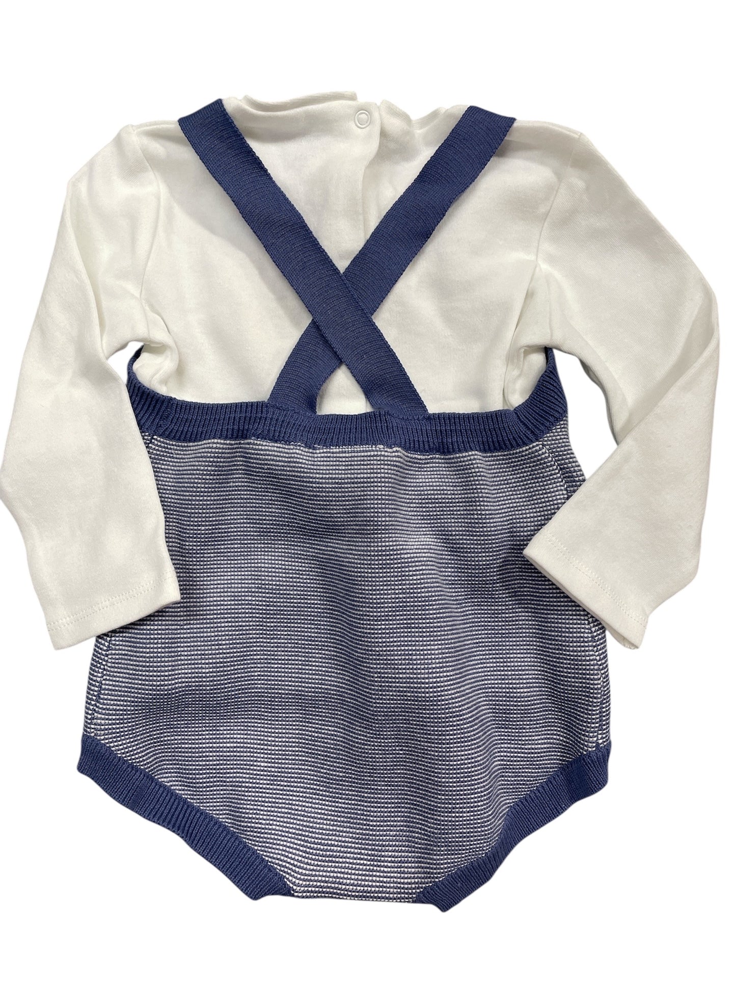 Mayoral 2 piece Blue Romper