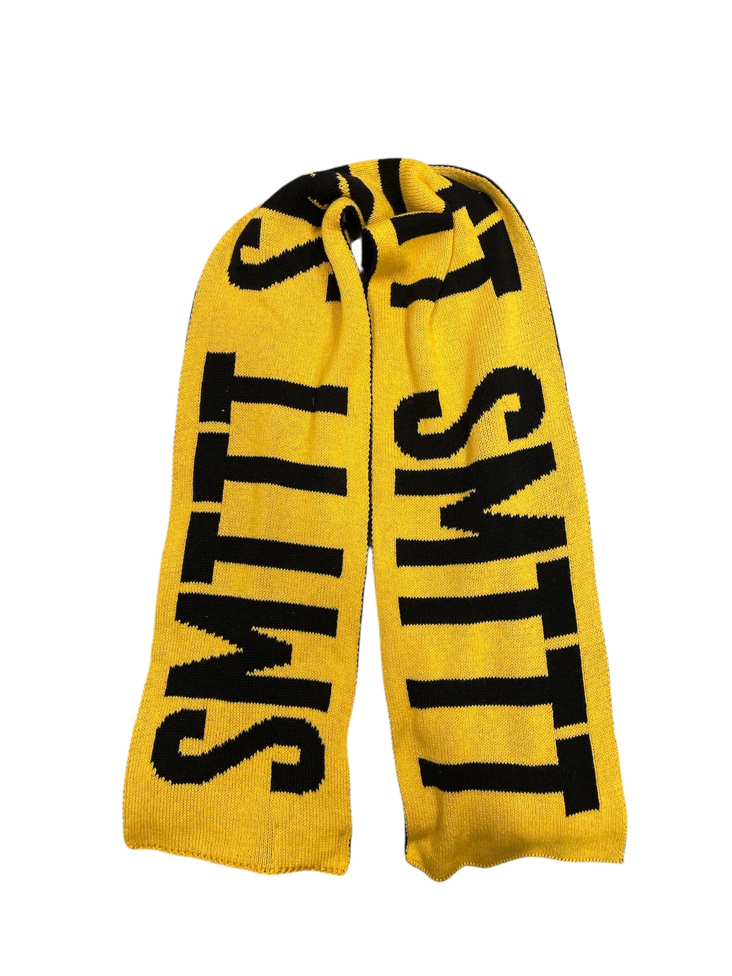 SMTTT Knit Scarf - Black & Gold