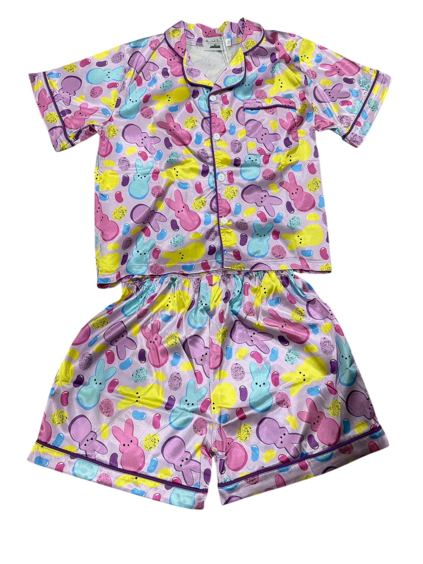 Blended Spirit Silky Peeps PJ Set